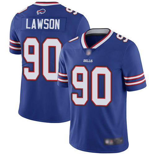 Men Buffalo Bills #90 Shaq Lawson Royal Blue Team Color Vapor Untouchable Limited Player NFL Jersey